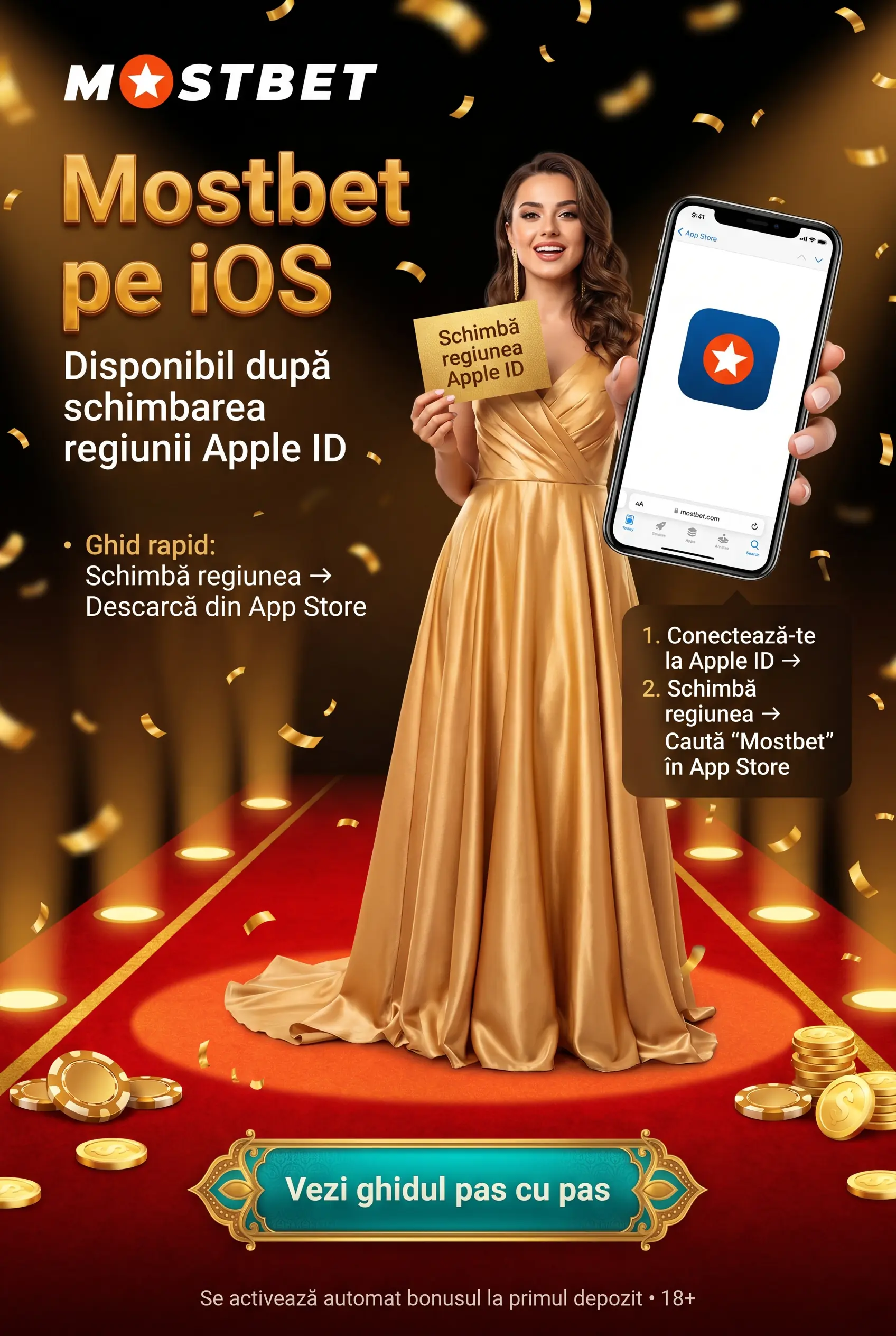 Aplicația Mostbet pentru iOS în App Store