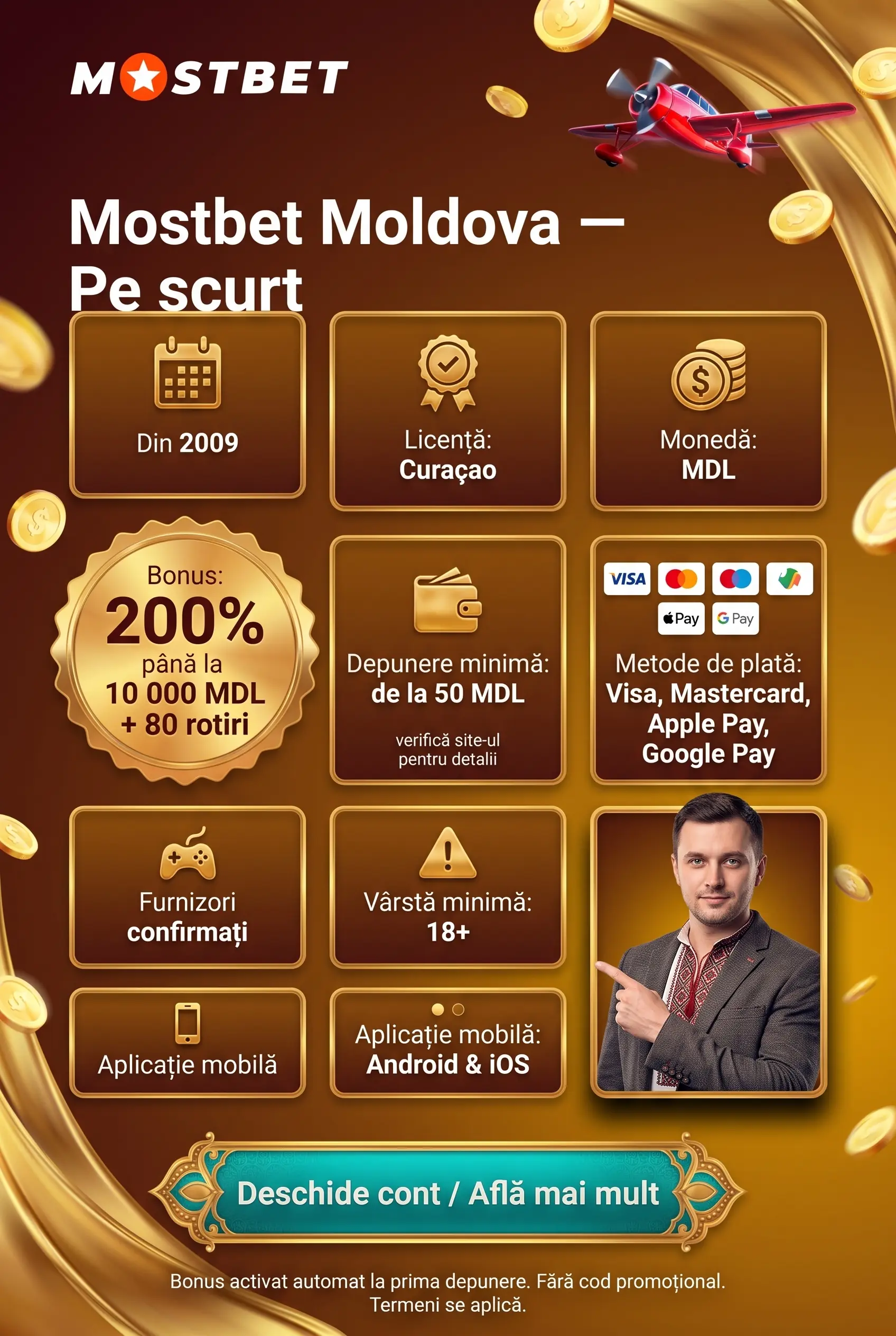 Rezumat Mostbet Moldova în MDL