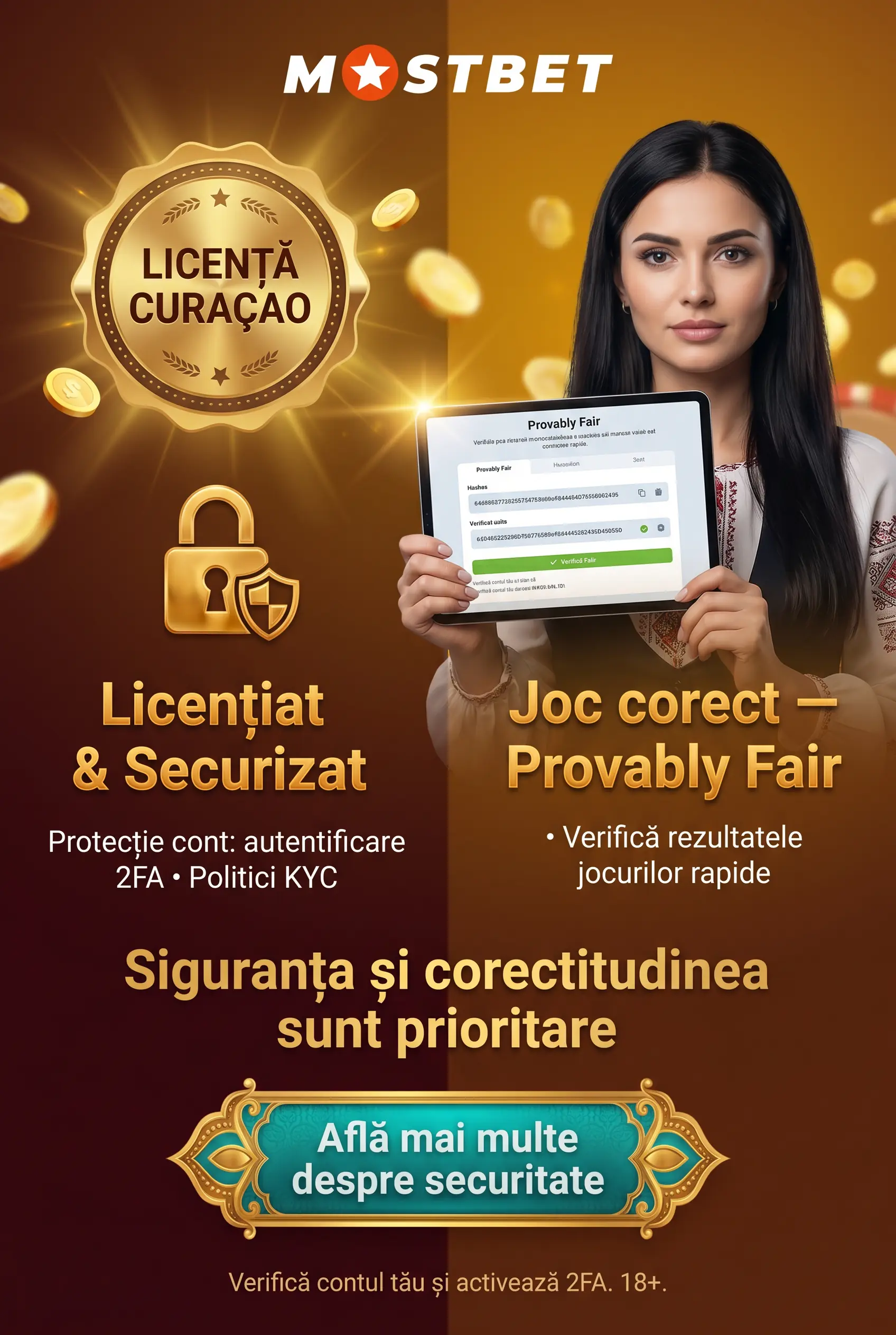 Licența Curaçao securitate și joc corect
