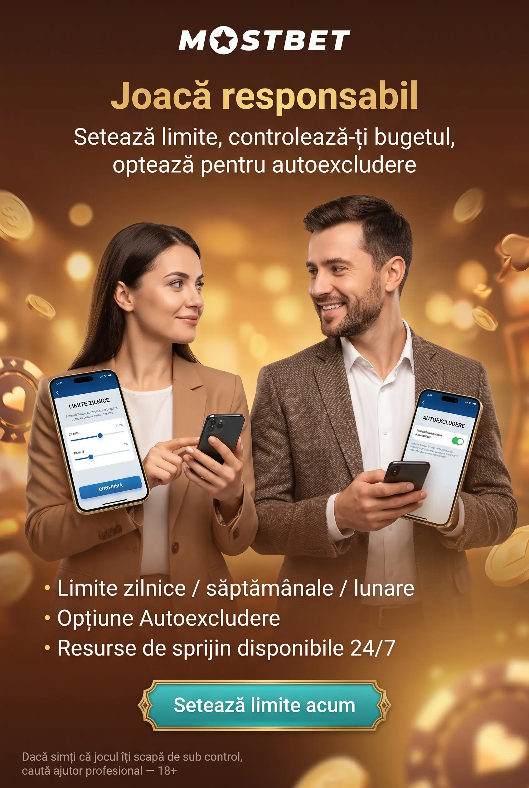 Joc responsabil la pariuri și cazino