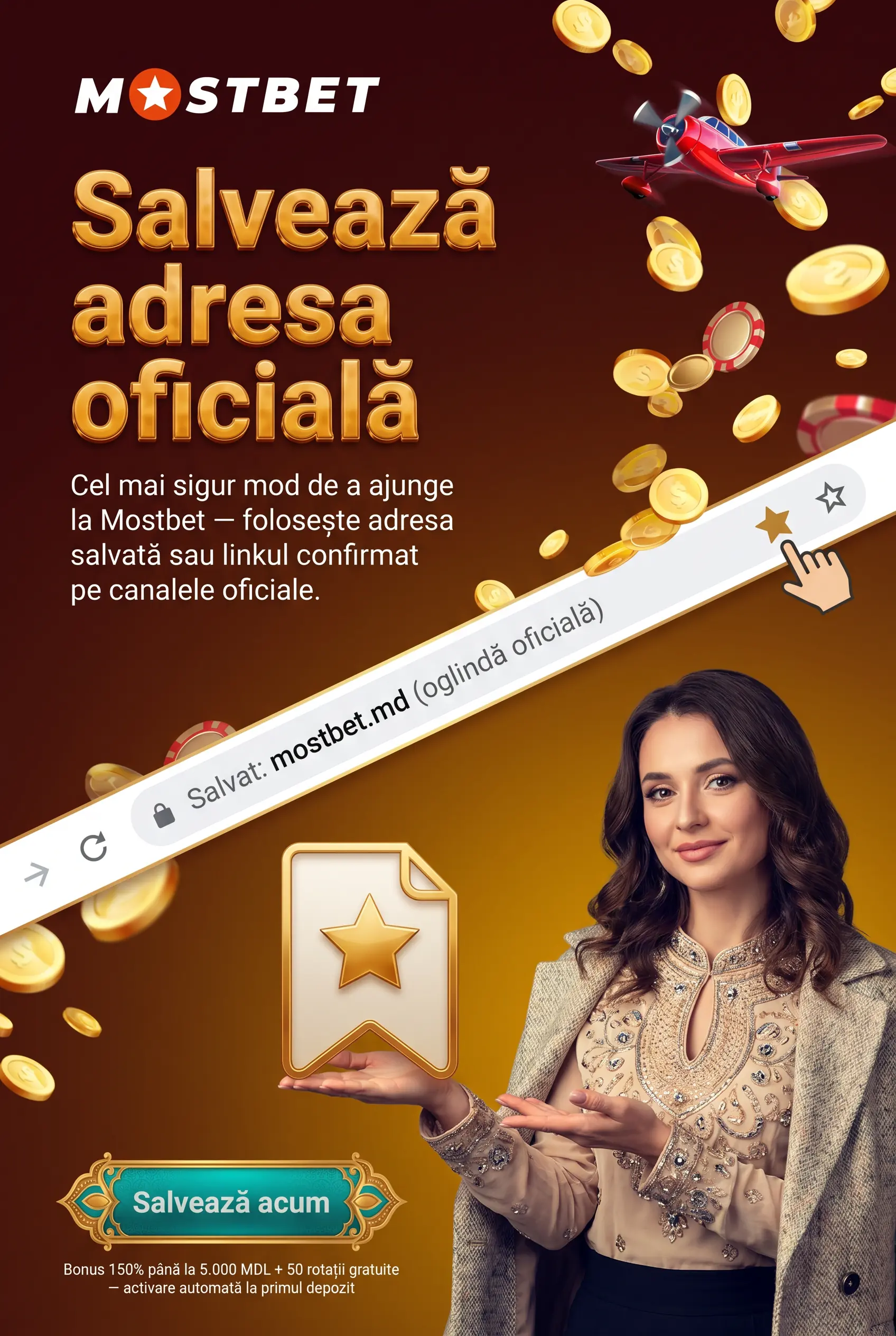 Cum ajungi pe site-ul oficial Mostbet