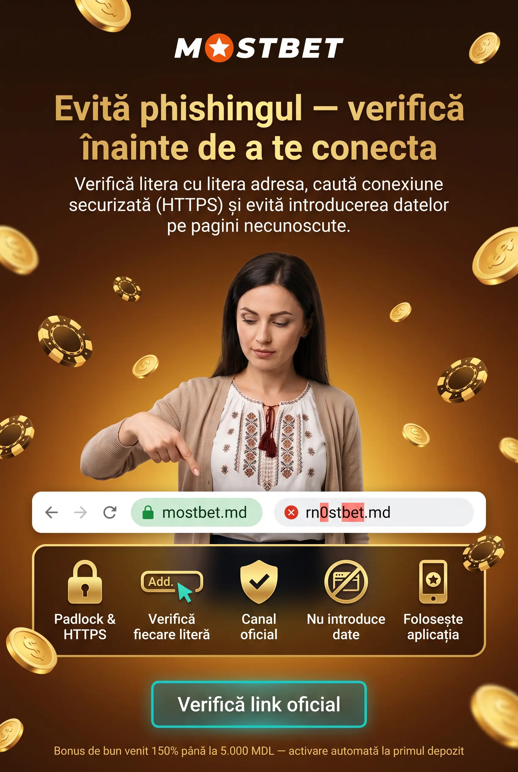Cum recunoști un site fals și eviți phishingul