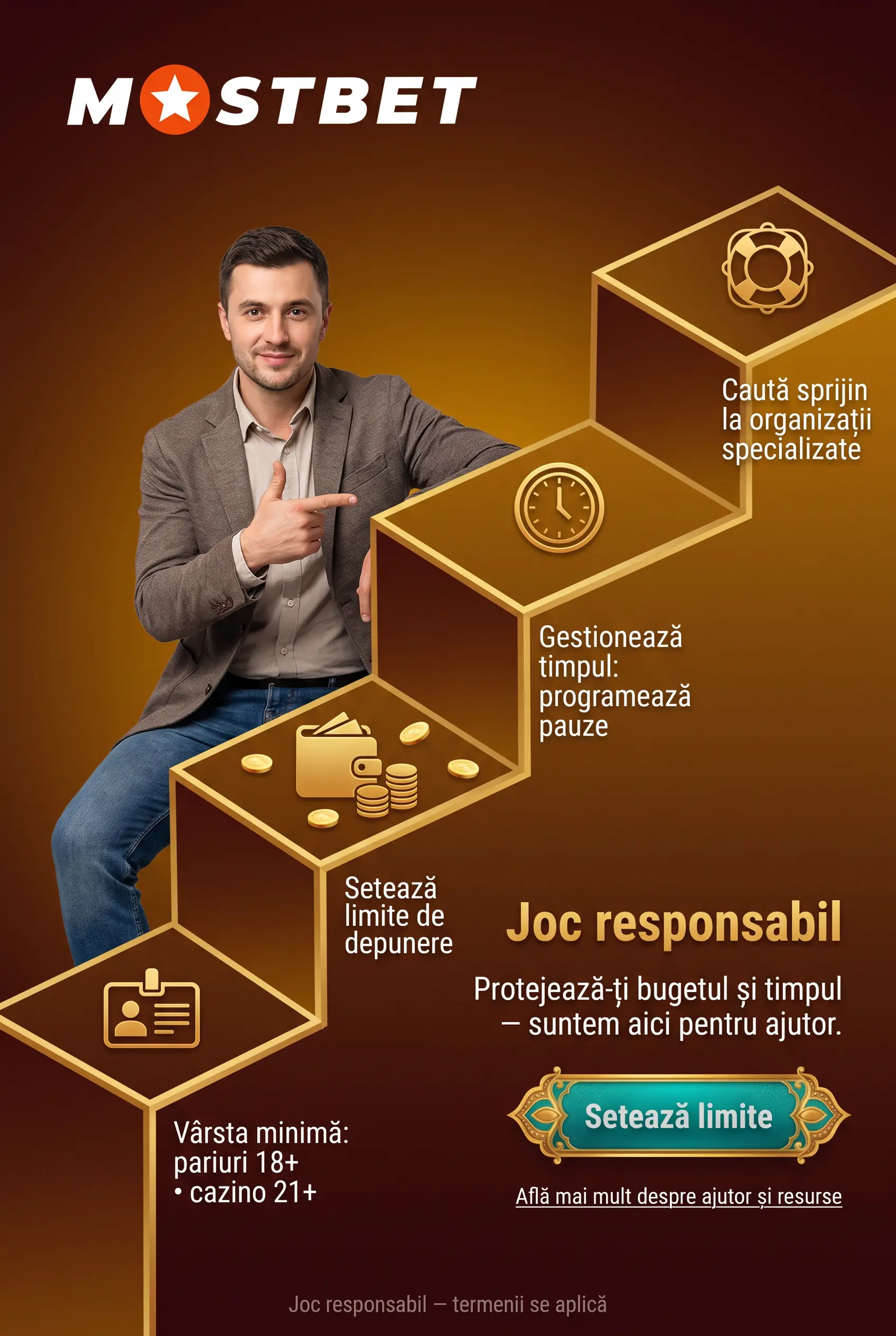 Joc responsabil la pariuri sportive și cazino