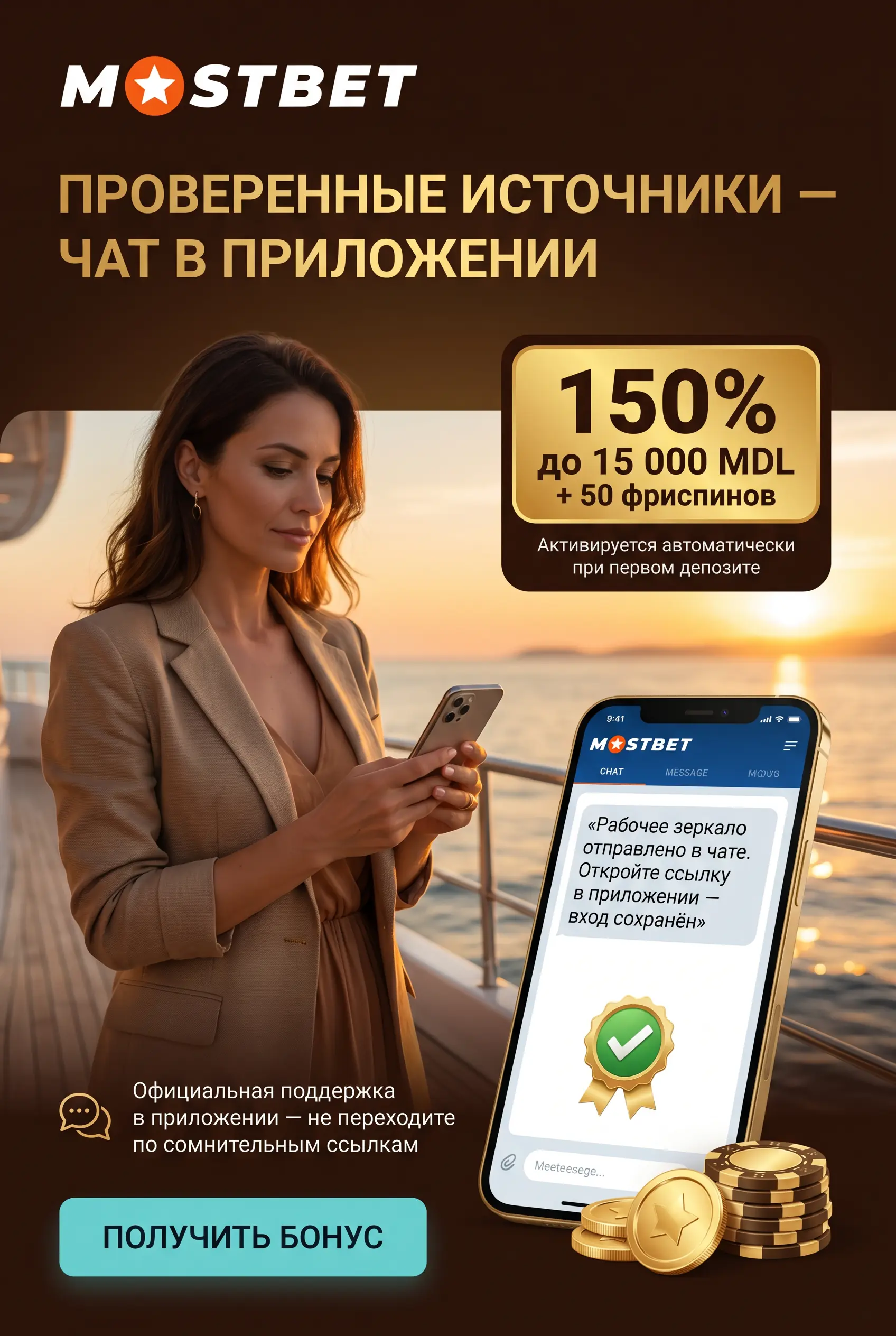 Как попасть на официальный сайт Mostbet